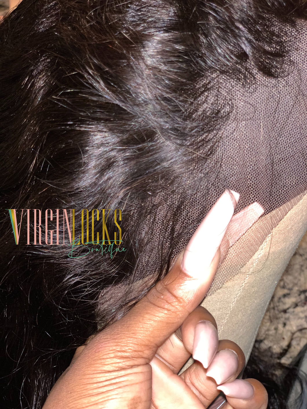 Cambodian Wavy Frontal Wig